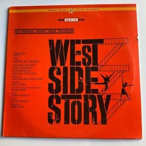 Leonard Bernstein West Side, Vinyl cracked, for parts only!